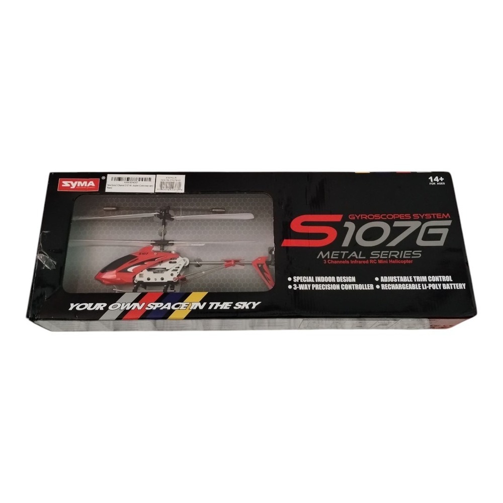 SYMA S107G Gyroscopes System 3CH Mini Helicopter Remote Control Metal Series